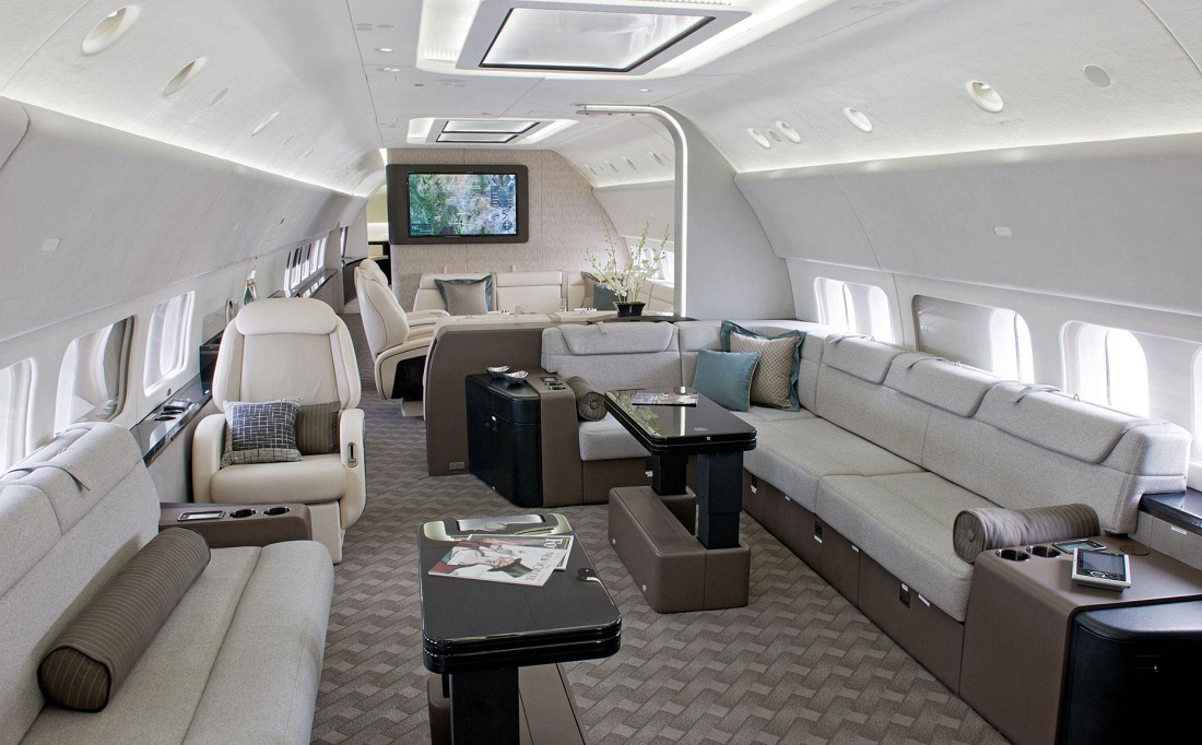 Inside The 4 Most Luxurious Private Jets La Polo