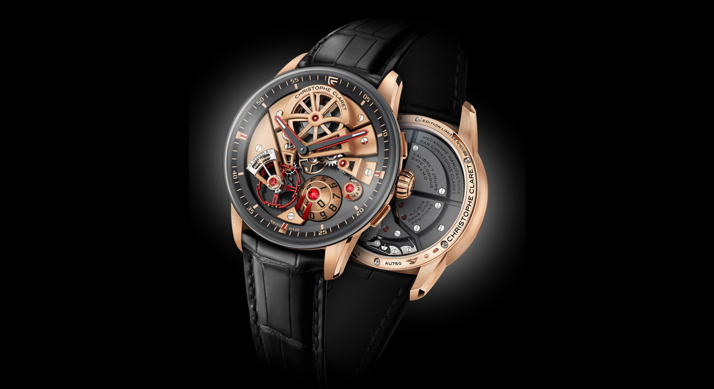 Complex watches, The art of wearing watches, Mechanical watches, Complex mechanical watches,Christophe Claret 21 Blackjack
