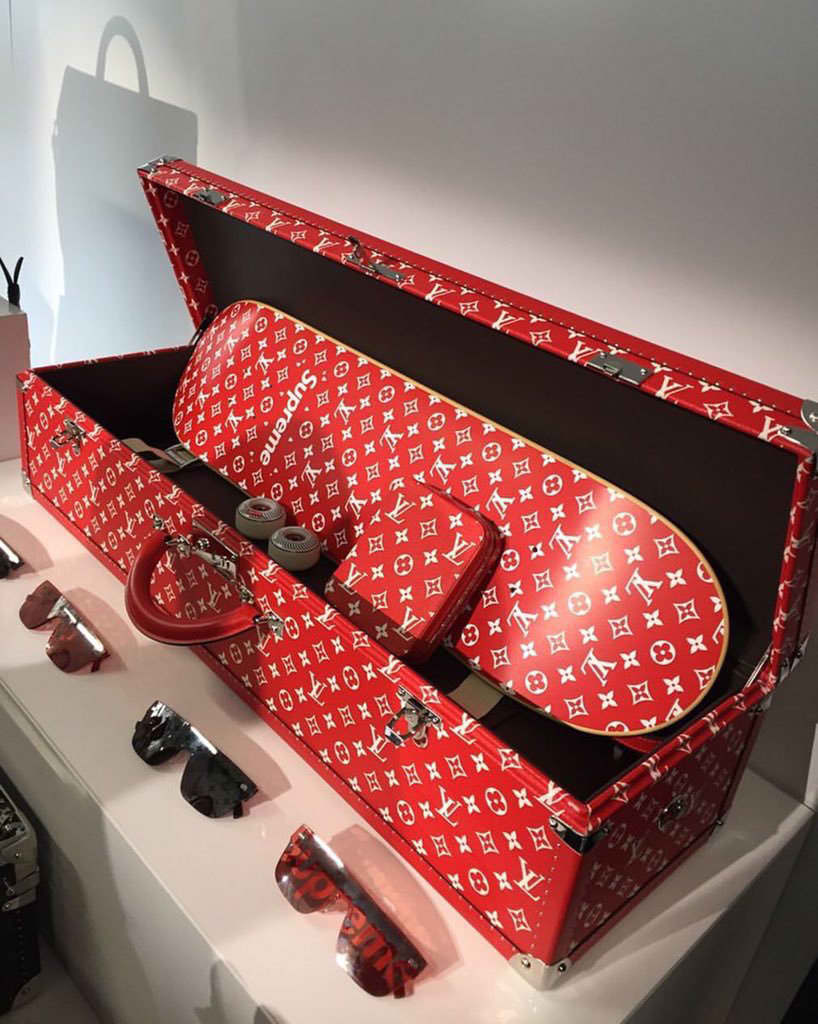 Supreme x Louis Vuitton Skate Decks Resell for $10K