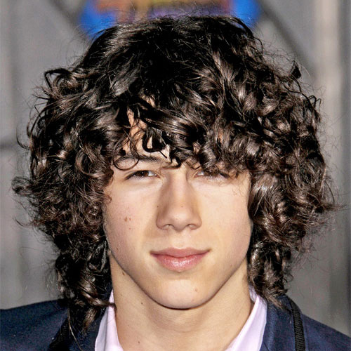 The art of grooming, The art of styling, Different styles for men, Learn grooming, Grooming styles,nick jonas messy long curly hair