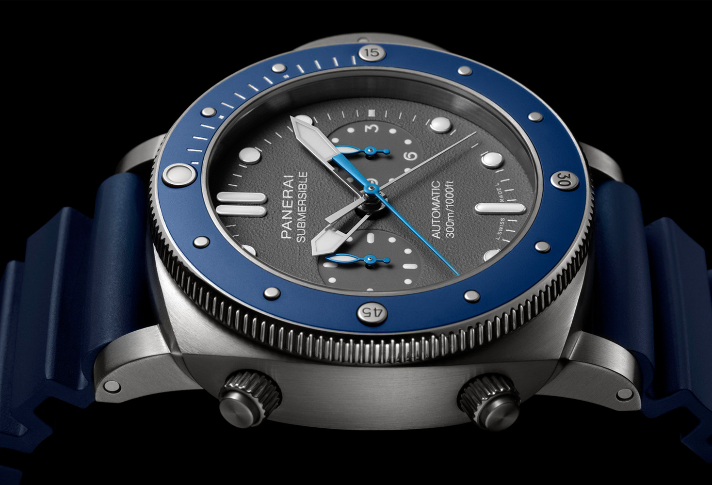 Panerai Submersible Chrono Guillaume Néry, panerai, panerai watch, panerai watch price, Guillaume Néry, underwater watch