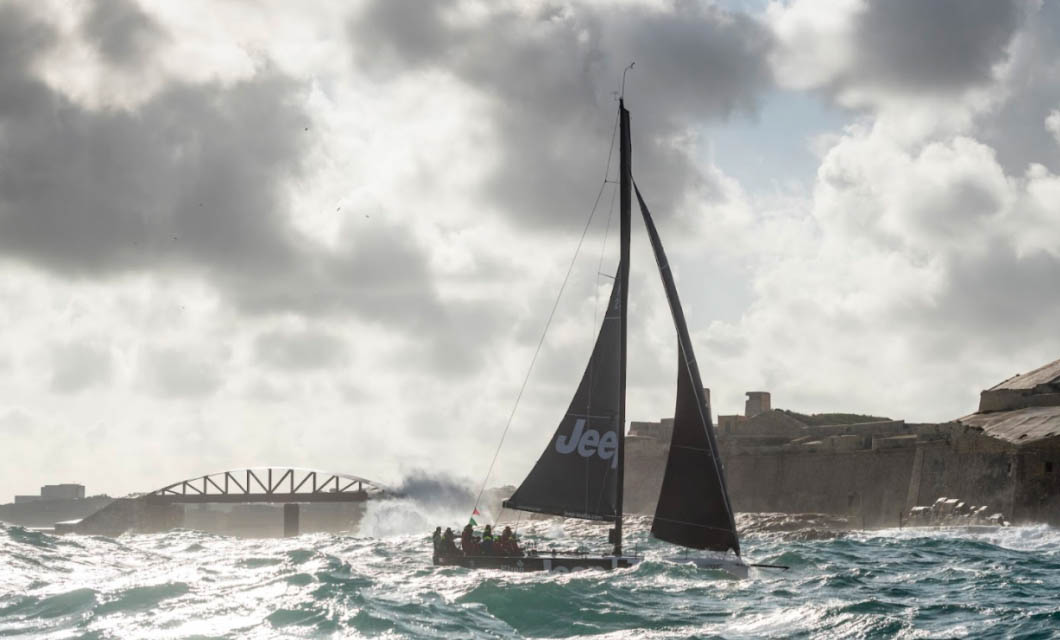 Artie III, the first Maltese yacht to finish the 2021 Rolex Middle Sea Race, Rolex