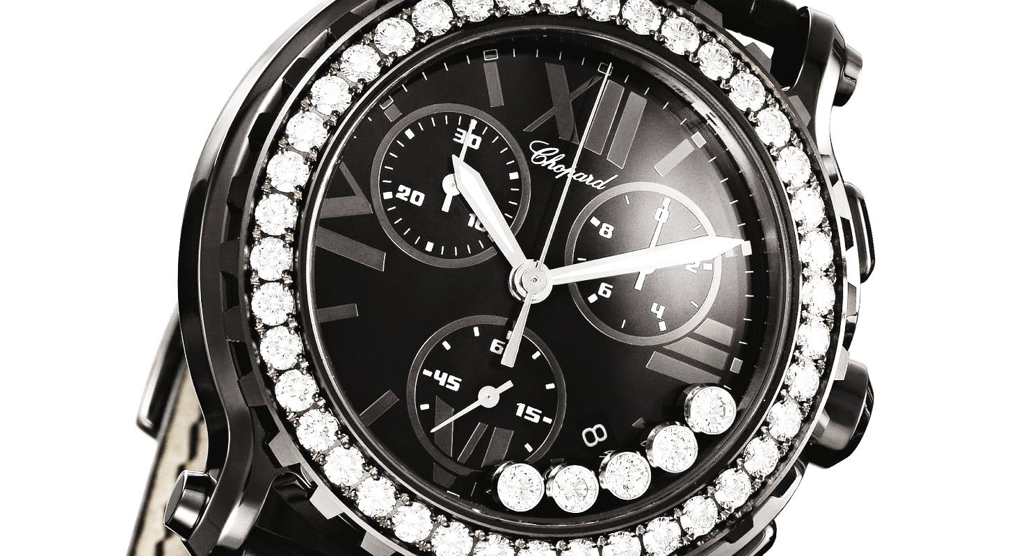 happy sport watch, Chopard watch 25th anniversary, happy sport, women’s watch, sports watch, The happy palm