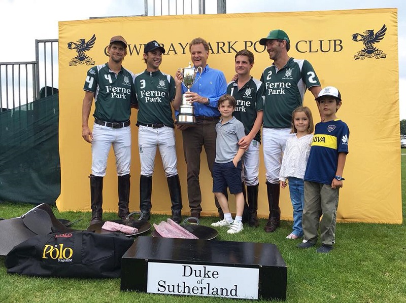 Pittaluga guides Ferne Park to the Duke of Sutherland Cup 2018 title.