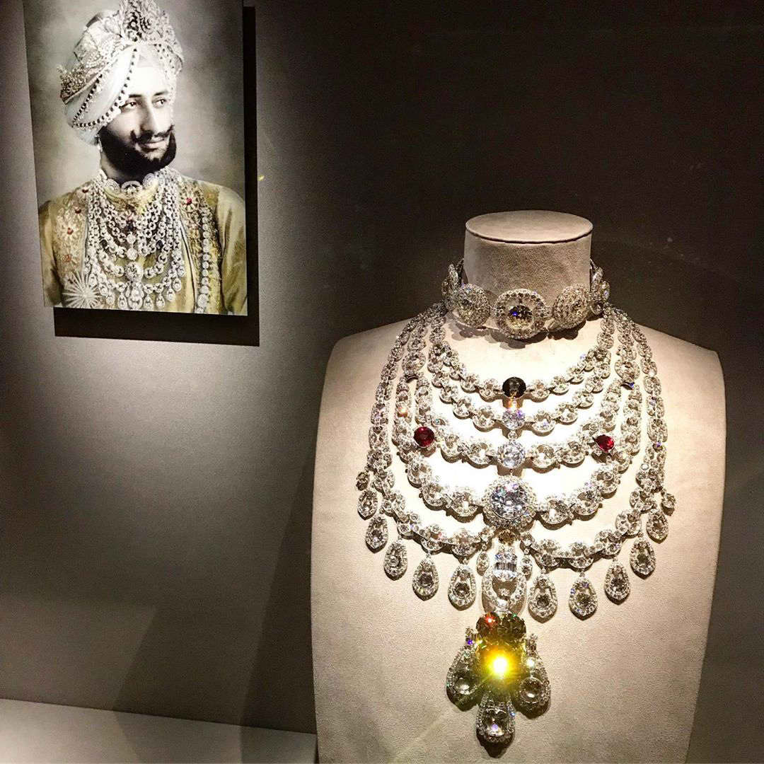 cartier necklace for maharaja
